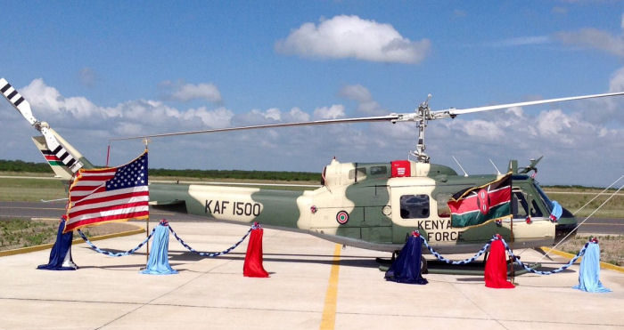 Kenyan Defense Force takes delivery of five Bell Huey II from Africair